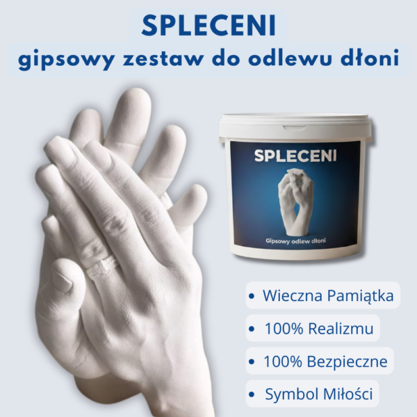 SPLECIENI - Kapsuła Czasu dla Dwojga (Odlew 3D Dłoni)
